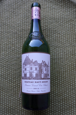 2014 Chateau Haut Brion empty bottle / Red Bordeaux France