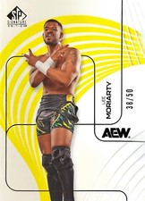 2025 UD SP Signature Edition AEW Lee Moriarty #56  Yellow 38/50