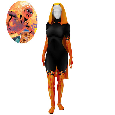 Phoenix Costume X-Men Cosplay Bodysuit female bodysuit