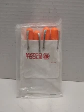 New! Matco Tools 4pc Pocket Screwdriver Set- PSD4 