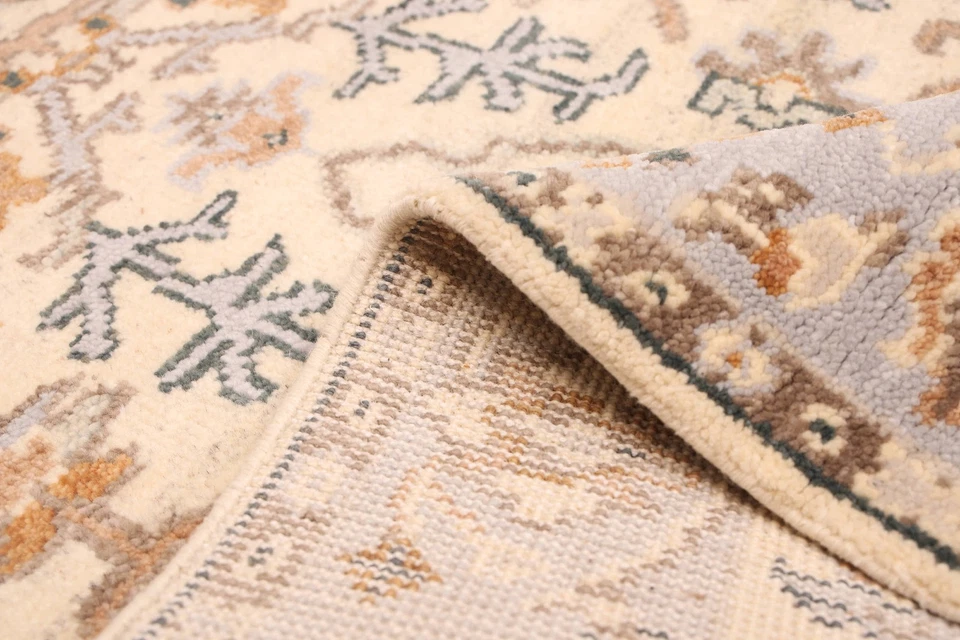 Traditional Vintage Hand-Knotted Area Rug 3'1" x 5'0" Oriental Wool Carpet - Image 4 of 4