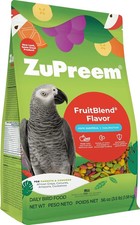 Zupreem Fruitblend Bird Pellets, Bird Food for Parrots, Parrot Food, 3.5 Lbs