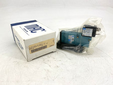 New MAC Valves 413A-BAA-DM-DDAJ-1JM Solenoid Valve 5.4Watts 20-120PSI 24VDC