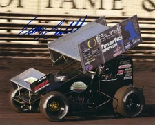 Sammy Swindell autographed #1 World of Outlaws Sprint Car 8x10 photo