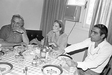 Federico Fellini Italian cinematographer Giuseppe Rotunno having l- Old Photo 1
