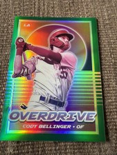 2021 Panini Chronicles Overdrive Green 54 /75 Cody Bellinger #19