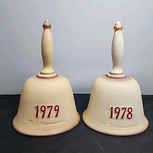 Set Of 2 Vintage Hummel Goebel Bells 1978, 1979 Handcrafted Germany - Picture 2 of 4