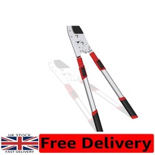 Extendable Anvil Lopper 28-41” with Double Ratchet - Perfect for Thick Branches