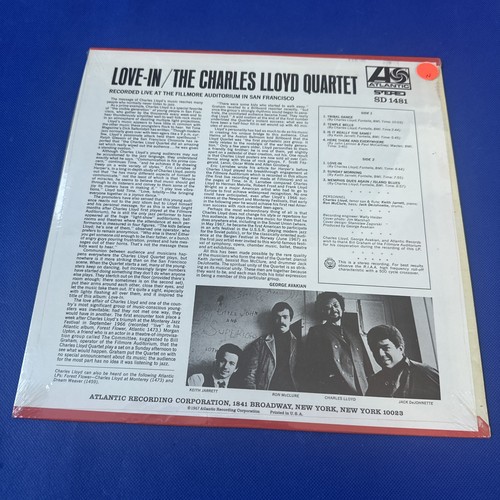 #A44 Charles Lloyd Quartet - Love - In - SD 1481-Sealed Vinyl Record - Picture 8 of 16