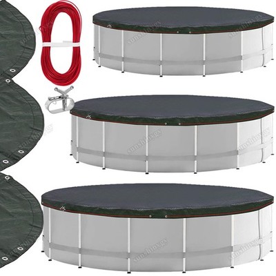 Poolabdeckung rund Abdeckplane Pool Abdeckung Solarplane Poolplane Plane Winter 