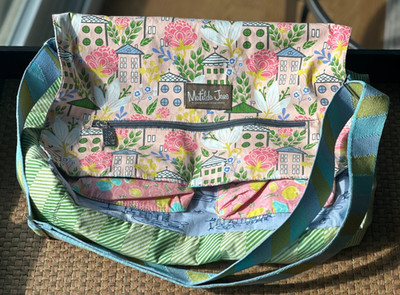 Matilda Jane  Fullers Landing  Messenger Shoulder Overnight Bag Crossbody 11x15