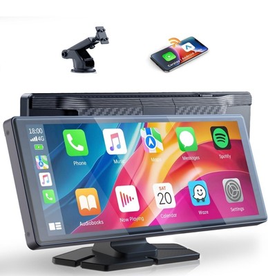 LAMTTO Wireless Autoradio für Apple CarPlay Android Auto Tragbares Autoradio,...