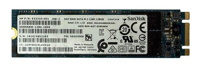 Sandisk X600 128GB PCIe M.2 2280 NVMe SSD Solid State Drive SD9SN8W-128G-1006
