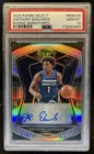 2020-21 Panini Select Anthony Edwards Rookie RC Auto #/249 Timberwolves PSA 10