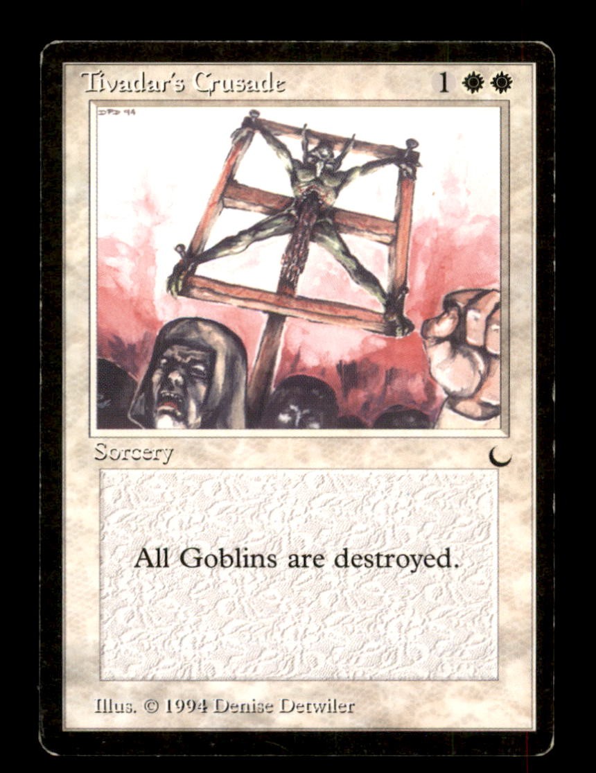 Tivadar's Crusade LP Light Play The Dark MTG [6430]