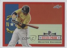 2013 Leaf Perfect Game Showcase State Pride Red 4/5 Braxton Davidson #SP-BD1 7w7