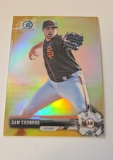2017 Bowman Chrome Minis - Bowman Chrome Prospects Sam Coonrod #BCP111 Gold...