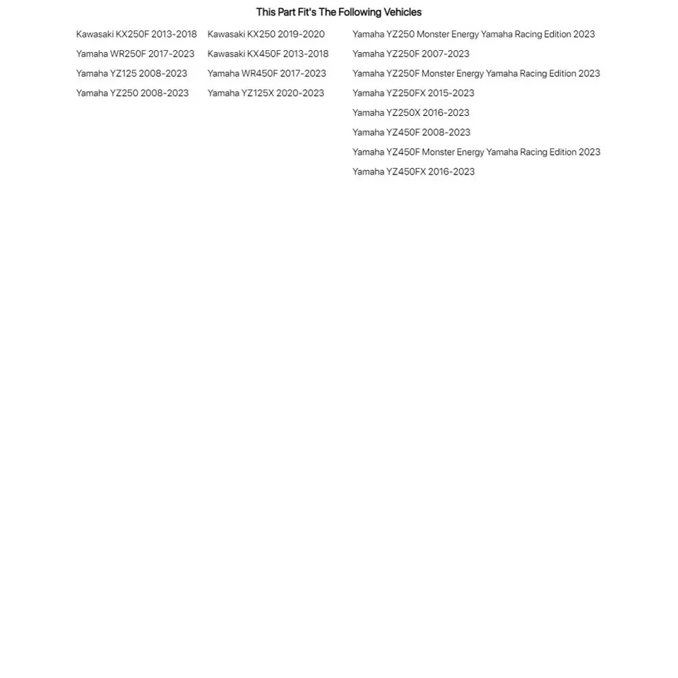 ARC Flex Brake Lever Black For YAMAHA YZ450F 2008-2022 - Изображение 2 из 4