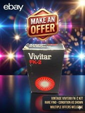 Vivitar FK-2 Flash Filter Kit Preowned Box Manual Case For 285 285HV 283