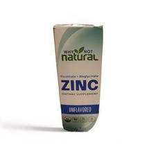 Organic Liquid Zinc Drops Supplement. 4oz Sealed. Exp12/26 Free Ship 