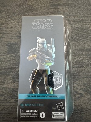 Star Wars Black Series Republic Commando RC-1262 Scorch 6'' Action Figure In Hand