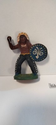 DDR Indianer, Cowboy Nr.123 Standing Horse von Ari  DDR Spielzeug gummi indianer