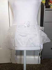 Victoria's Secret Bridal Garter Belt L