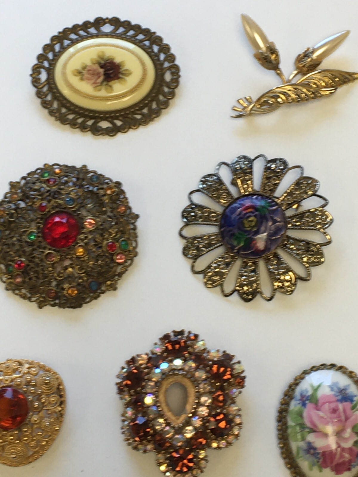 Vintage Costume Brooch Bundle Mixed Lot 30 Items S13 B357 eBay