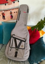 Gator Cases GT-ACOUSTIC-GRY Transit Acoustic Guitar Bag - Light Grey - Open Box