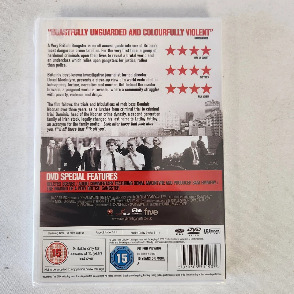A VERY BRITISH GANGSTER  -15 - DVD - New & Sealed - Free P&P - VGC - Image 2 of 4