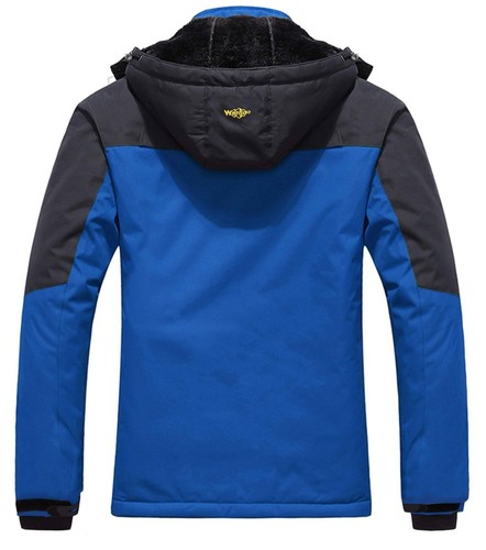 Wantdo Herren wasserdichte Winterjacke warm Wintermantel Jacke Skijacke Kapuze - Bild 69 von 162