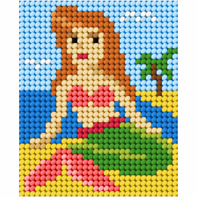Orchidea Needlepoint Kit: My First Embroidery: Mermaid