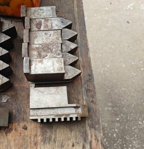 OUTSIDE 6 STEEL HARD JAW SET FOR METAL LATHE SCROLL CHUCK