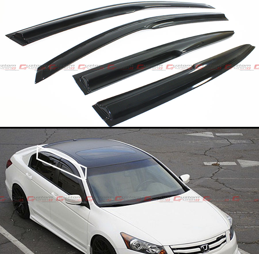 FOR 2008-12 8TH GEN HONDA ACCORD SEDAN 3D WAVY FOR 2008-12 8TH GEN HONDA ACCORD SEDAN 3D WAVY