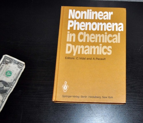 SIGNIERT von Vidal & Pacault. 1981 1. Auflage NICHTONLINEARE PHÄNOMENE IN DER CHEMISCHEN DYNAMIK - Bild 4 von 5