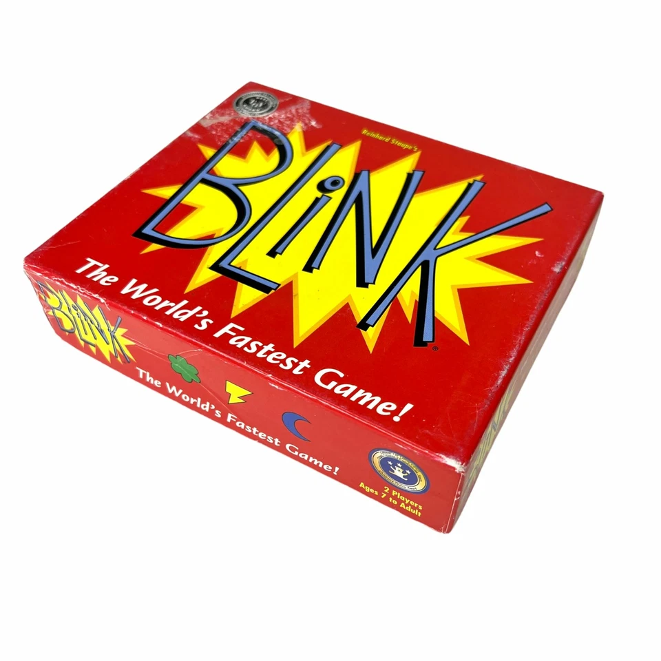 Juego de Cartas BLINK The Worlds Fastest Game Fuera de la Caja Edición 2003 Completo Foto 2 de 4