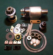 Delco 1113647 35MT Starter rebuild kit Farmall IH 1206D Diesel Drive & Solenoid