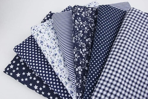 7Pcs 20" x 20" Cotton Fabric DIY Making Supplies Quilting Patchwork Fabric Fa... - Picture 9 of 9