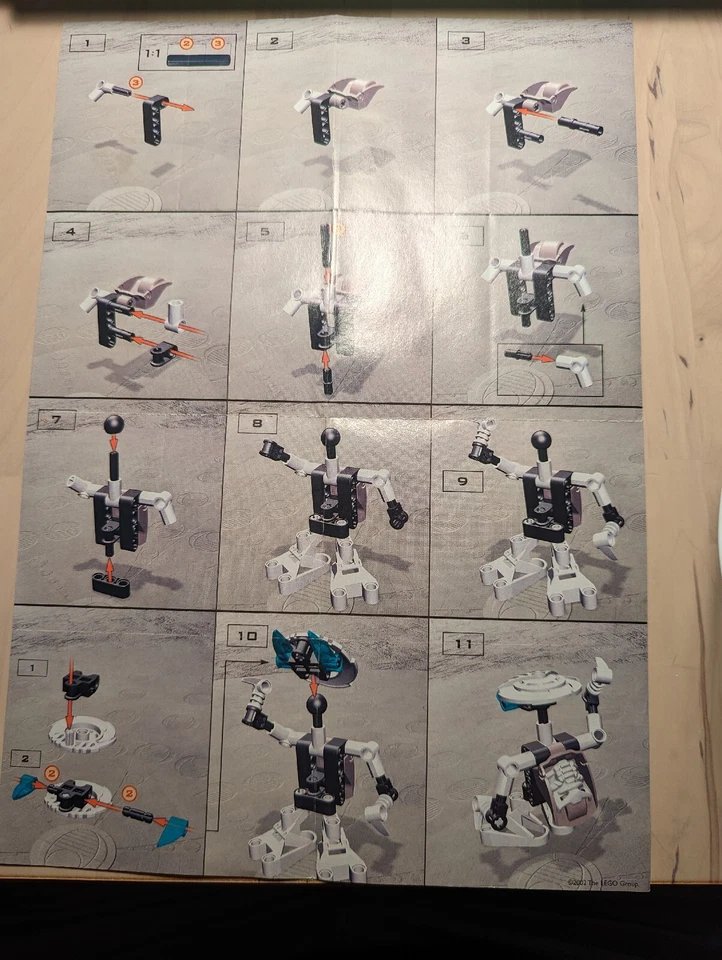 LEGO 8551 Kohrak Va BIONICLE COMPLETO Foto 3 de 4