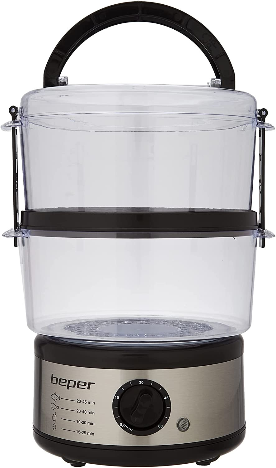 Vaporiera Elettrica 5 Litri con Timer - Cuociriso Professionale Beper