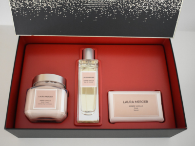 Laura Mercier Grand Indulgence Ambre Vanille Collection 3 Piece