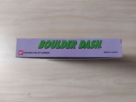 Caja y manual de reemplazo de Boulder Dash NES