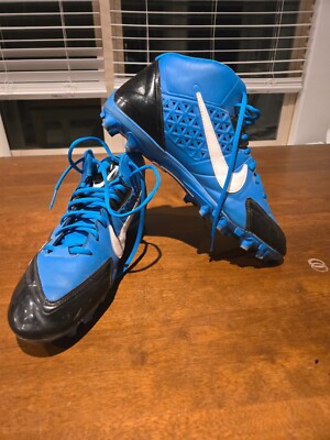 Nike Alpha Strike Cleats - Light Blue - Size: 13 Blue, Black, White, Dual Pull