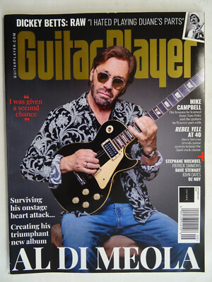 Guitar Player Magazine 2024 September Al Di Meola Dickey Betts Steve Stevens