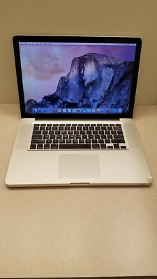 Apple MacBook Pro Core i7-3615QM Quad-Core 2.3GHz 8GB 500GB 15.4'' Silver