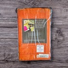 Sferra Festival Dinner Napkins Tangerine Orange  Linen Set of 4