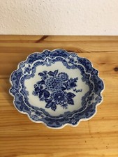 Wallendorf 1764 Echt Kobalt Geb&auml;ckschale - 20 x 4,5 cm - DDR Porzellan
