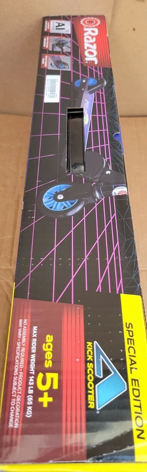 🛴 Razor A 2 Wheel Scooter Synthwave Special Edition 🆕️AS SHOWN ‼️ - Image 3 of 4