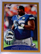 2009 Topps Gold Parallel Andre Gurode /2009 Colorado Cowboys #86