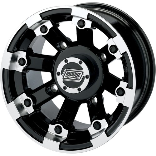Moose Utility Division Wheel - 393B - 12X7 - 4/110 - 4+3 | 393127110GBML4 - Picture 3 of 3